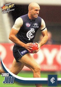 2009 Select AFL Champions #35 Chris Judd Front
